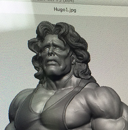 Hugo, Ultra Street Fighter IV, Premium Collectibles Studio, Pre-Painted, 1/8